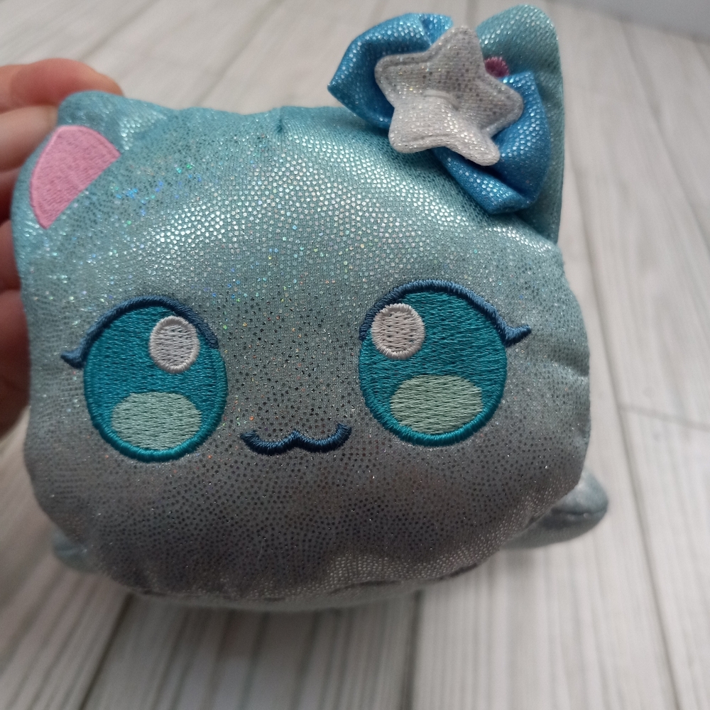 Aphmau MeeMeows 6" Sparkle Mermaid Cat Plush